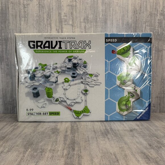 Gravitrax Starter Set Speed Set STEM Interactive Track Build System Box Damage - Picture 1 of 16